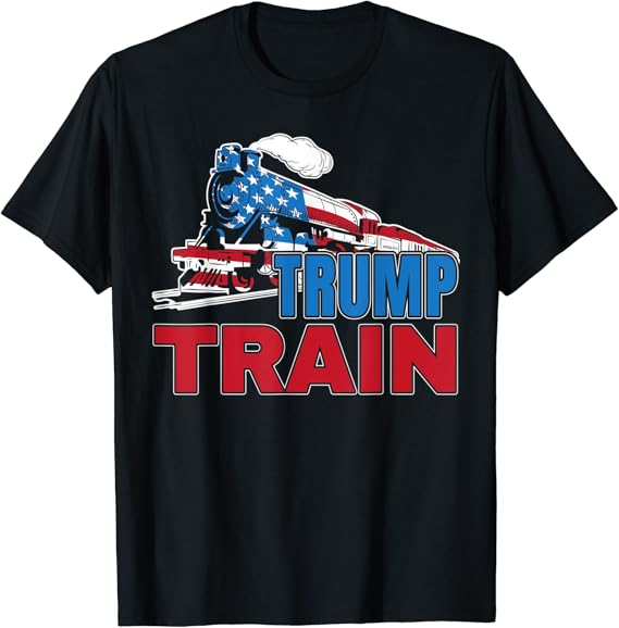 Amazon.com: Trump Train - All aboard the Trump Train for 2020 T-Shirt